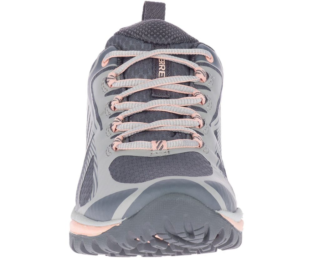 Buty Trekkingowe Merrell Damskie Szare - Siren Edge 3 Waterproof - 789402-FXD